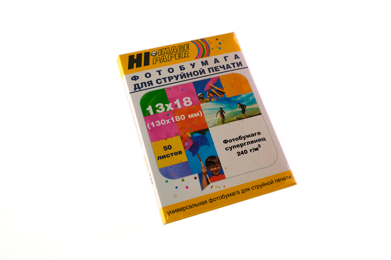 Фотобумага Hi-Image Paper суперглянцевая односторонняя, 13x18 см, 240 г/м2, 50 л. new