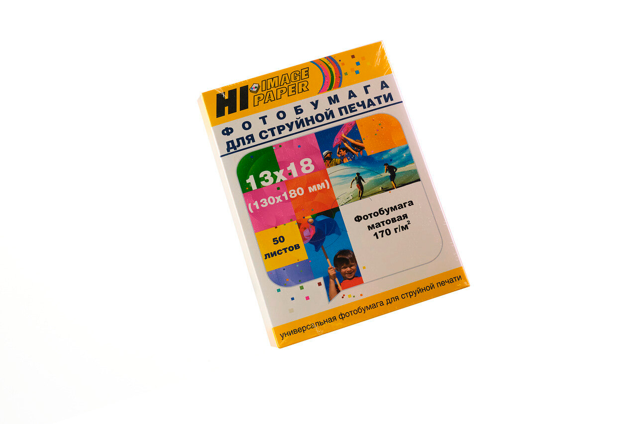 Фотобумага Hi-Image Paper матовая односторонняя, 13x18 см, 170 г/м2, 50 л.